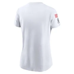 Pittsburgh Steelers Legend Women's 2024 Salute To Service Performance T-Shirt (White)
