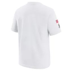 Pittsburgh Steelers Youth 2024 Salute To Service T-Shirt (White)