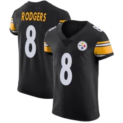 Aaron Rodgers Pittsburgh Steelers Elite Men's Team Color Vapor Untouchable Jersey (Black)