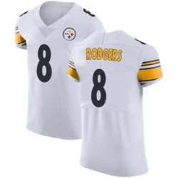 Aaron Rodgers Pittsburgh Steelers Elite Men's Vapor Untouchable Jersey (White)
