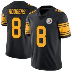 Aaron Rodgers Pittsburgh Steelers Limited Men's Color Rush Jersey (Black)