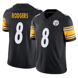 Aaron Rodgers Pittsburgh Steelers Limited Men's Vapor F.U.S.E. Jersey (Black)