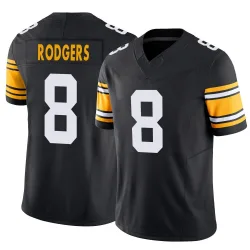 Aaron Rodgers Pittsburgh Steelers Limited Youth Alternate Vapor F.U.S.E. Jersey (Black)
