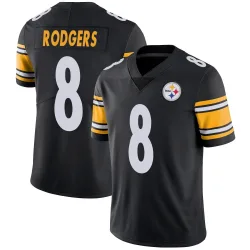 Aaron Rodgers Pittsburgh Steelers Limited Youth Team Color Vapor Untouchable Jersey (Black)