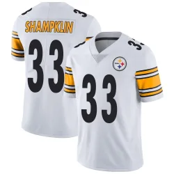 Aaron Shampklin Pittsburgh Steelers Limited Men's Vapor Untouchable Jersey (White)