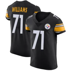 Aiden Williams Pittsburgh Steelers Elite Men's Team Color Vapor Untouchable Jersey (Black)