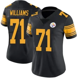 Aiden Williams Pittsburgh Steelers Limited Women's Color Rush Jersey (Black)