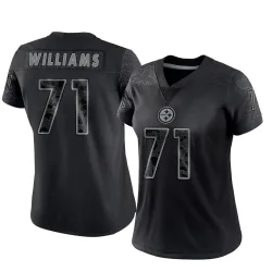 Aiden Williams Pittsburgh Steelers Limited Women's Reflective Jersey (Black)