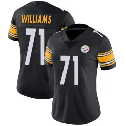 Aiden Williams Pittsburgh Steelers Limited Women's Team Color Vapor Untouchable Jersey (Black)