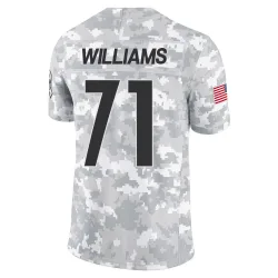 Aiden Williams Pittsburgh Steelers Limited Youth 2024 Salute to Service Jersey (Arctic Camo)