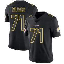 Aiden Williams Pittsburgh Steelers Limited Youth Jersey (Black Impact)