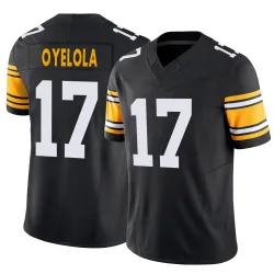 Ayo Oyelola Pittsburgh Steelers Limited Men's Alternate Vapor F.U.S.E. Jersey (Black)