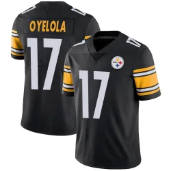 Ayo Oyelola Pittsburgh Steelers Limited Men's Team Color Vapor Untouchable Jersey (Black)