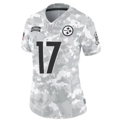 Ayo Oyelola Pittsburgh Steelers Limited Women's 2024 Salute to Service Jersey (Arctic Camo)