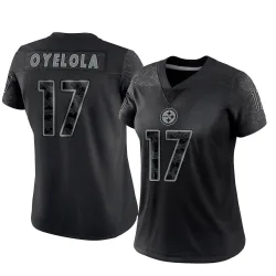 Ayo Oyelola Pittsburgh Steelers Limited Women's Reflective Jersey (Black)