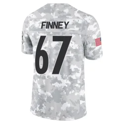 B.J. Finney Pittsburgh Steelers Limited Men's 2024 Salute to Service Jersey (Arctic Camo)