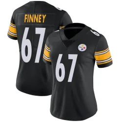 B.J. Finney Pittsburgh Steelers Limited Women's Team Color Vapor Untouchable Jersey (Black)