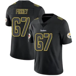 B.J. Finney Pittsburgh Steelers Limited Youth Jersey (Black Impact)