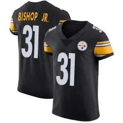 Beanie Bishop Jr. Pittsburgh Steelers Elite Men's Team Color Vapor Untouchable Jersey (Black)