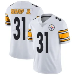 Beanie Bishop Jr. Pittsburgh Steelers Limited Men's Vapor Untouchable Jersey (White)