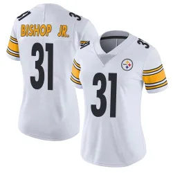 Beanie Bishop Jr. Pittsburgh Steelers Limited Women's Vapor Untouchable Jersey (White)