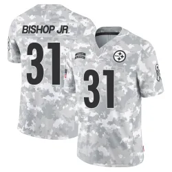 Beanie Bishop Jr. Pittsburgh Steelers Limited Youth 2024 Salute to Service Jersey (Arctic Camo)