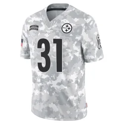 Beanie Bishop Jr. Pittsburgh Steelers Limited Youth 2024 Salute to Service Jersey (Arctic Camo)
