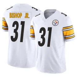 Beanie Bishop Jr. Pittsburgh Steelers Limited Youth Vapor F.U.S.E. Jersey (White)