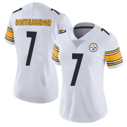 Ben Roethlisberger Pittsburgh Steelers Limited Women's Vapor Untouchable Jersey (White)