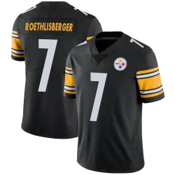 Ben Roethlisberger Pittsburgh Steelers Limited Youth Team Color Vapor Untouchable Jersey (Black)