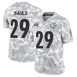 Ben Sauls Pittsburgh Steelers Limited Youth 2024 Salute to Service Jersey (Arctic Camo)