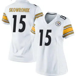 Ben Skowronek Pittsburgh Steelers Game Women's Jersey (White)
