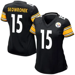 Ben Skowronek Pittsburgh Steelers Game Women's Team Color Jersey (Black)