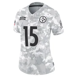 Ben Skowronek Pittsburgh Steelers Limited Women's 2024 Salute to Service Jersey (Arctic Camo)