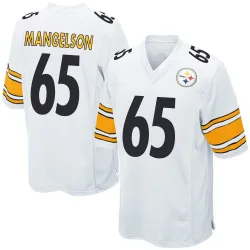 Blake Mangelson Pittsburgh Steelers Game Men's Jersey (White)