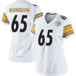 Blake Mangelson Pittsburgh Steelers Game Women's Jersey (White)