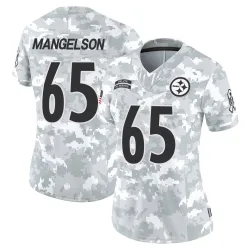 Blake Mangelson Pittsburgh Steelers Limited Women's 2024 Salute to Service Jersey (Arctic Camo)
