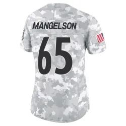 Blake Mangelson Pittsburgh Steelers Limited Women's 2024 Salute to Service Jersey (Arctic Camo)
