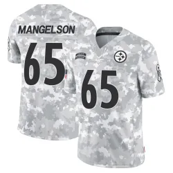 Blake Mangelson Pittsburgh Steelers Limited Youth 2024 Salute to Service Jersey (Arctic Camo)