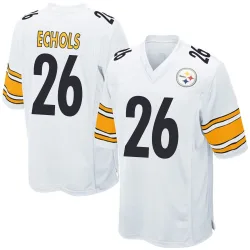 Brandin Echols Pittsburgh Steelers Game Men's Jersey (White)