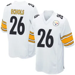 Brandin Echols Pittsburgh Steelers Game Youth Jersey (White)