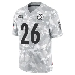 Brandin Echols Pittsburgh Steelers Limited Youth 2024 Salute to Service Jersey (Arctic Camo)