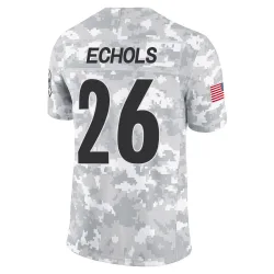 Brandin Echols Pittsburgh Steelers Limited Youth 2024 Salute to Service Jersey (Arctic Camo)