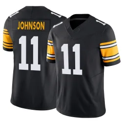Brandon Johnson Pittsburgh Steelers Limited Youth Alternate Vapor F.U.S.E. Jersey (Black)