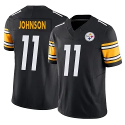 Brandon Johnson Pittsburgh Steelers Limited Youth Vapor F.U.S.E. Jersey (Black)