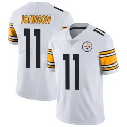 Brandon Johnson Pittsburgh Steelers Limited Youth Vapor Untouchable Jersey (White)