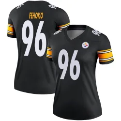 Breiden Fehoko Pittsburgh Steelers Legend Women's Jersey (Black)