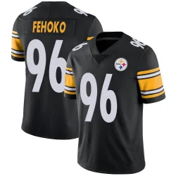 Breiden Fehoko Pittsburgh Steelers Limited Men's Team Color Vapor Untouchable Jersey (Black)