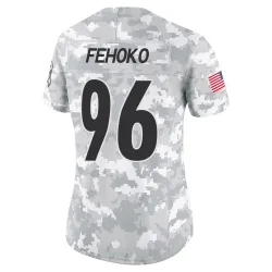 Breiden Fehoko Pittsburgh Steelers Limited Women's 2024 Salute to Service Jersey (Arctic Camo)