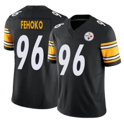 Breiden Fehoko Pittsburgh Steelers Limited Youth Vapor F.U.S.E. Jersey (Black)